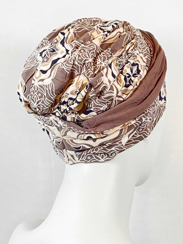 Chemo-Mützen & angenähtem Stirnband