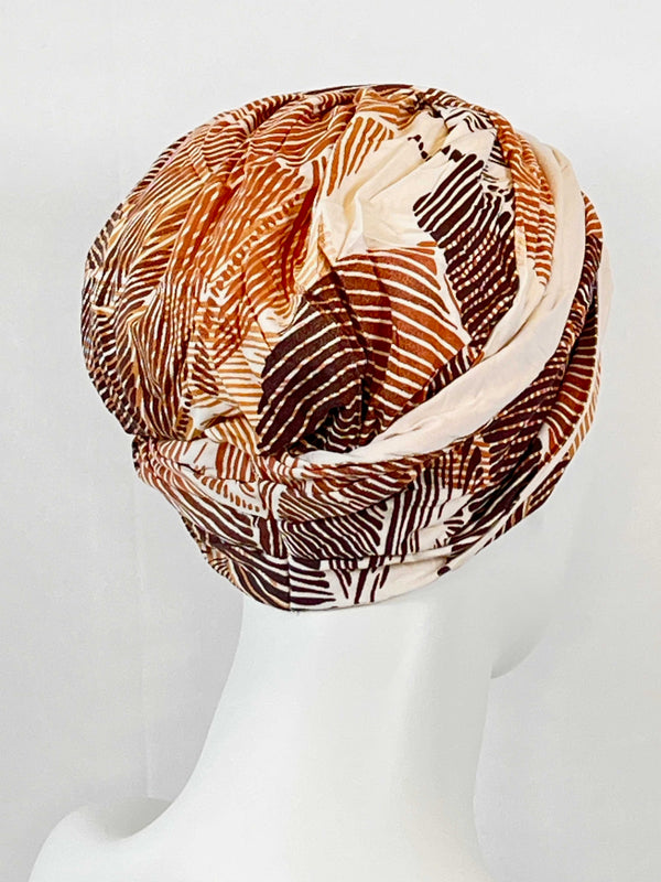 Chemo-Mützen & angenähtem Stirnband