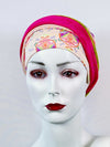 Mützen für Chemo & Alopezie - Gemustert mit Stirnband