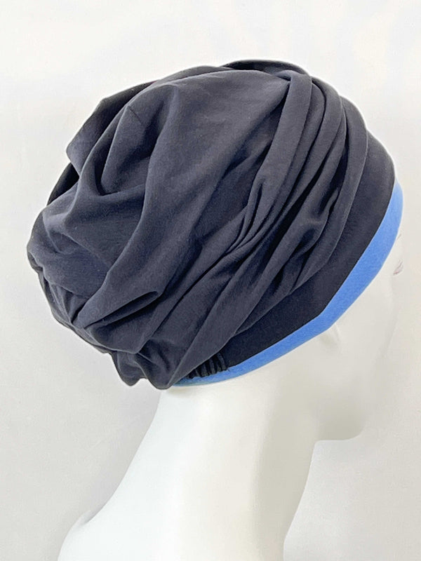 Chemo Mützen Kombinationen Schwarz