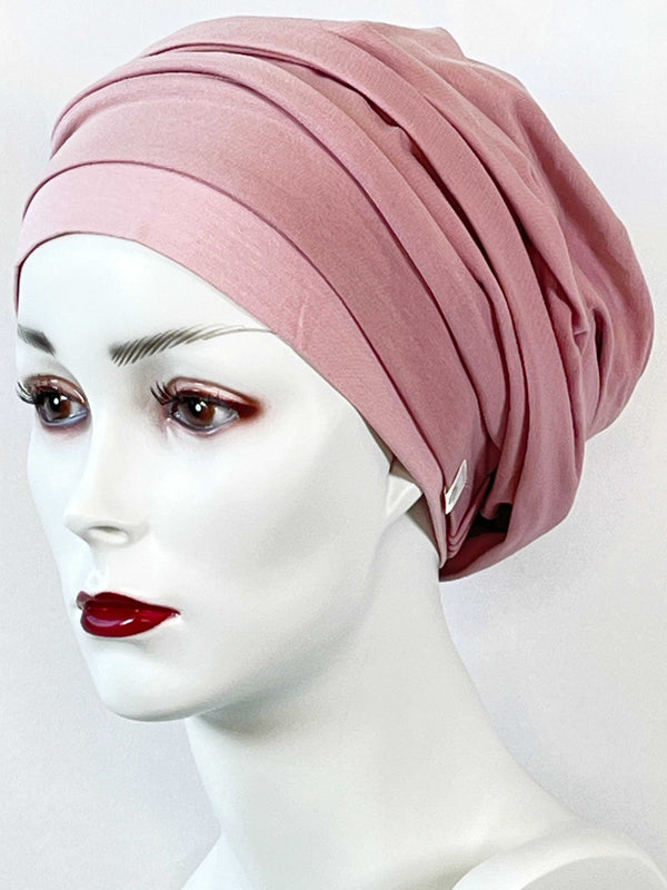 Chemo Mützen Kombinationen Altrose