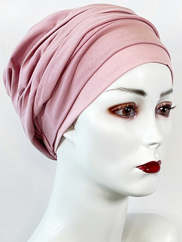 Chemo Mützen Kombinationen Altrose