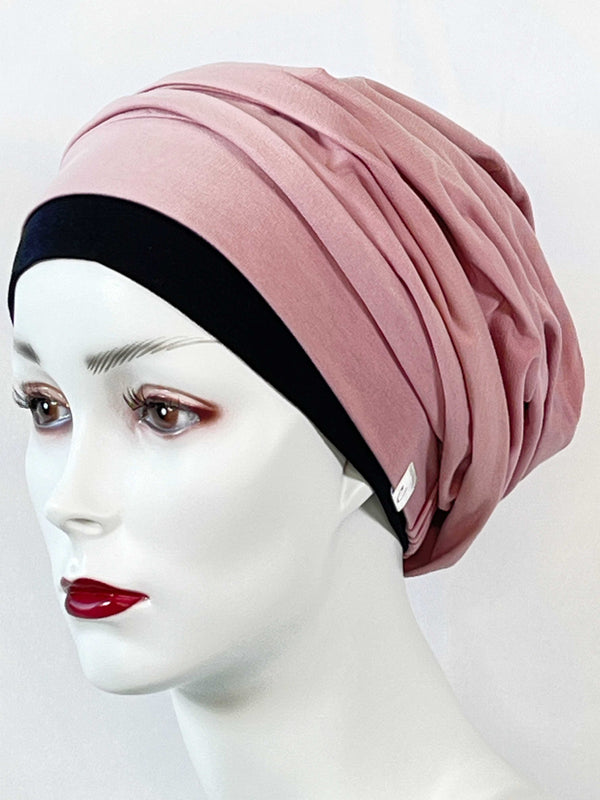 Chemo Mützen Kombinationen Altrose