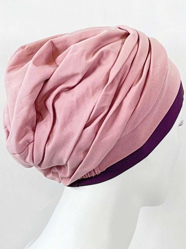 Chemo Mützen Kombinationen Altrose