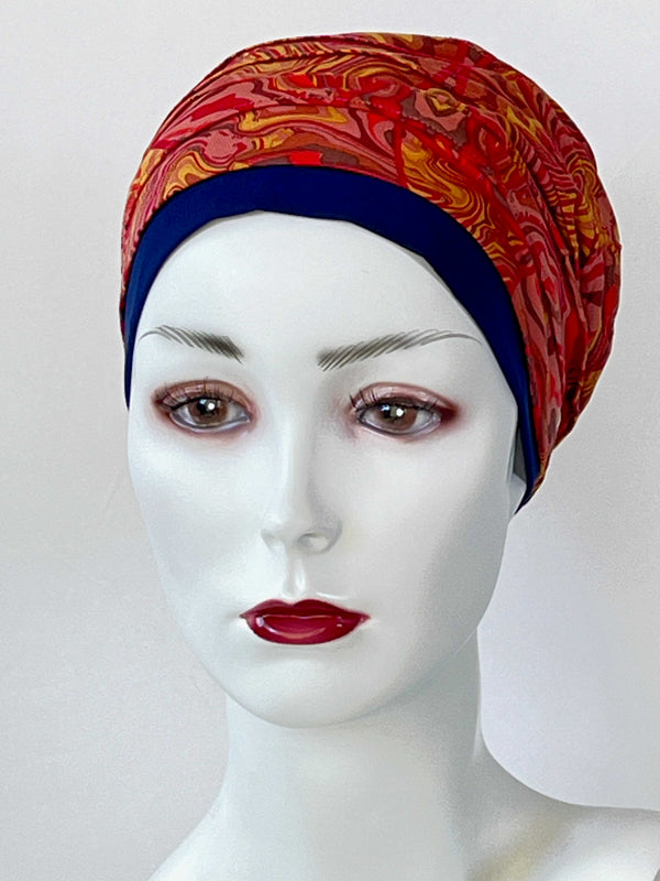 Chemo Mützen Kombinationen Marble Fusion