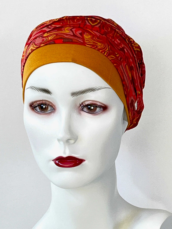 Chemo Mützen Kombinationen Marble Fusion