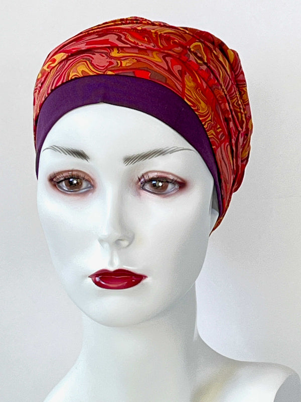 Chemo Mützen Kombinationen Marble Fusion