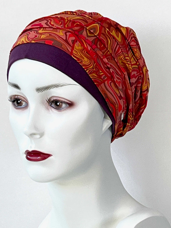 Chemo Mützen Kombinationen Marble Fusion