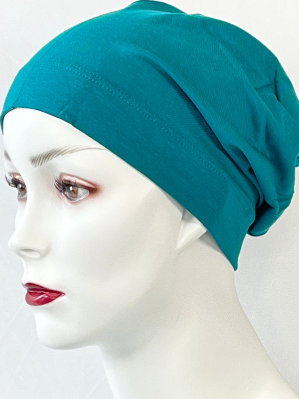 Beanie / kühle Farben