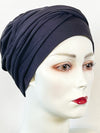 Mützen für Chemo & Alopezie - Uni mit Stirnband