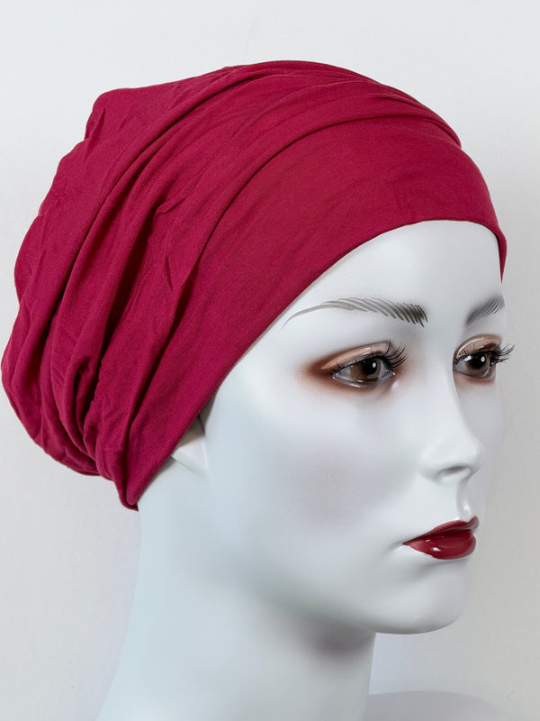 Mützen für Chemo & Alopezie - Uni mit Schmucknaht