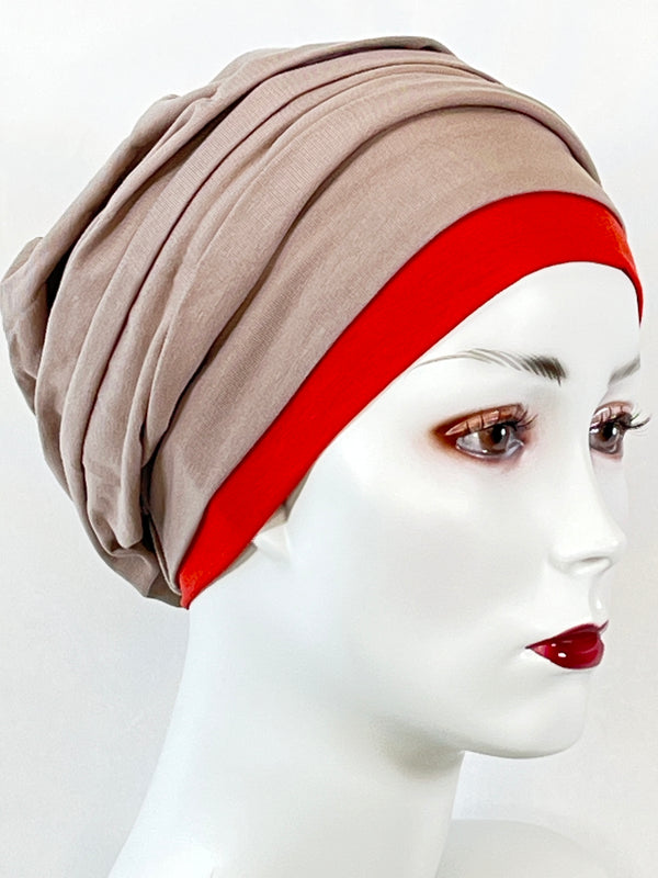 Chemo Mützen Kombinationen Unifarben