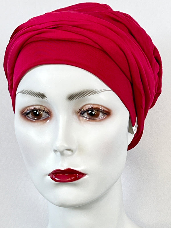 Mützen für Chemo & Alopezie - Uni mit Stirnband
