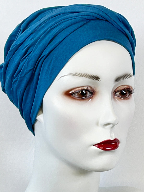 Mützen für Chemo & Alopezie - Uni mit Stirnband
