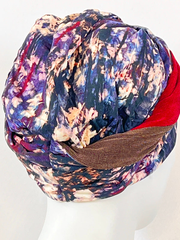 Chemo-Mützen & angenähtem Stirnband