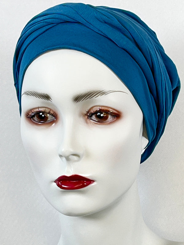 Mützen für Chemo & Alopezie - Uni mit Stirnband
