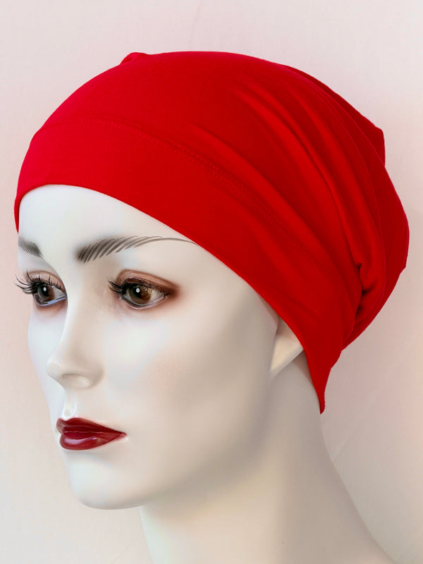Beanie für Chemo & Alopezie - kühle Farben