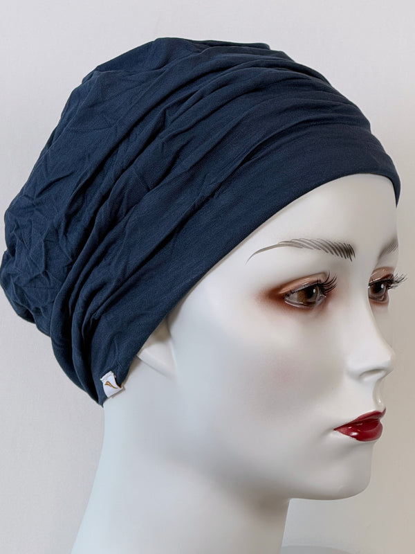Mützen für Chemo & Alopezie - Uni mit Schmucknaht