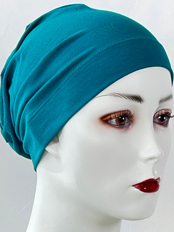 Beanie / kühle Farben