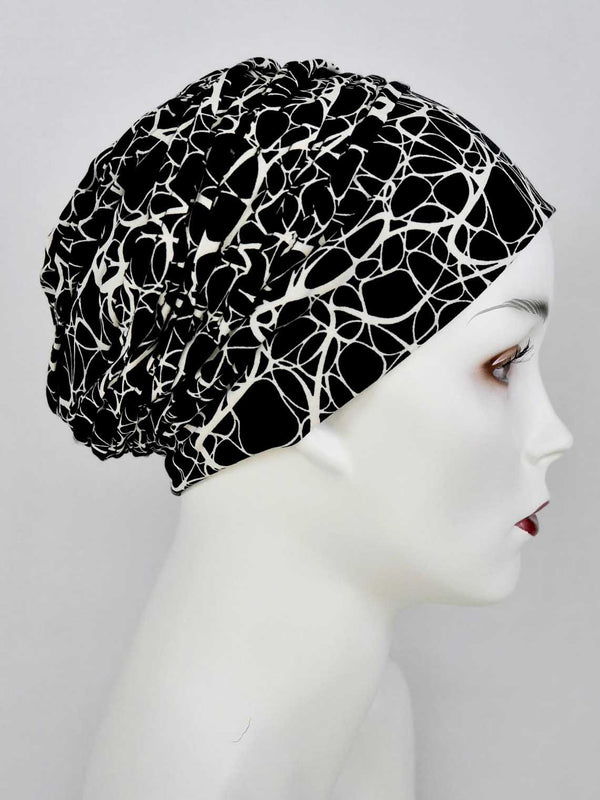 Chemo-Mützen für Hinterkopfunterstützung