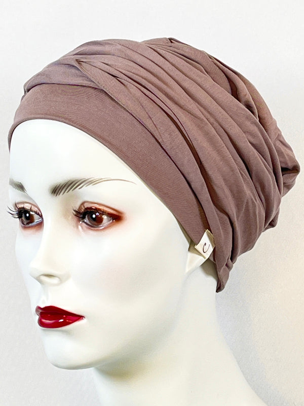 Mützen für Chemo & Alopezie - Uni mit Stirnband