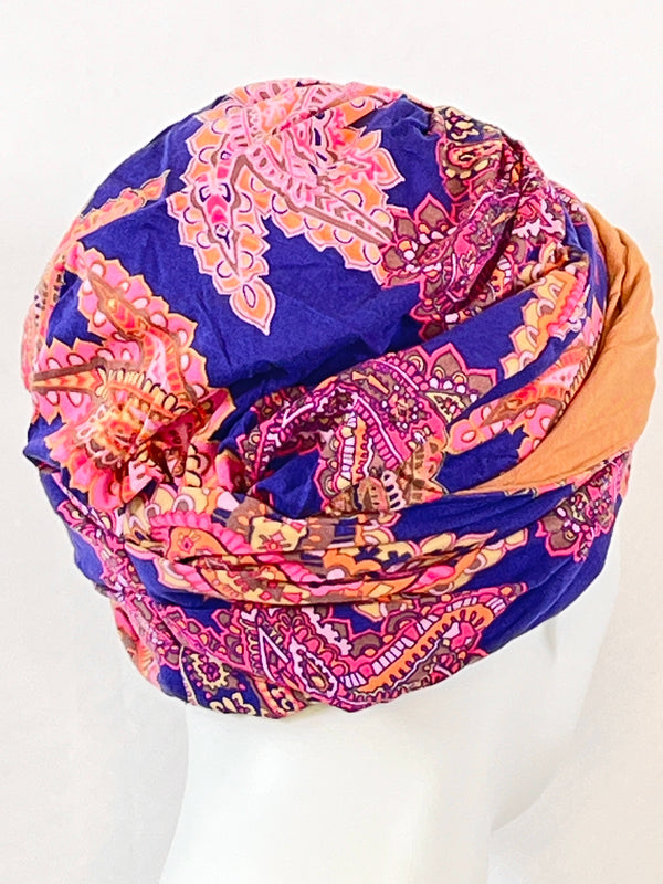 Chemo-Mützen & angenähtem Stirnband