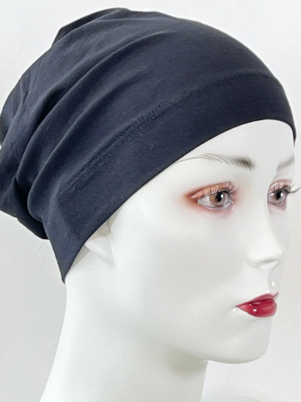 Beanie / kühle Farben