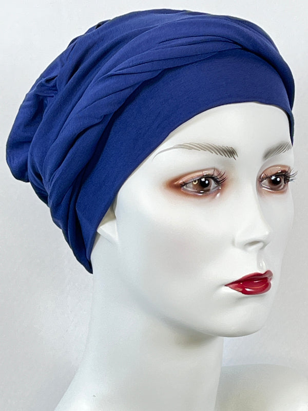 Mützen für Chemo & Alopezie - Uni mit Stirnband