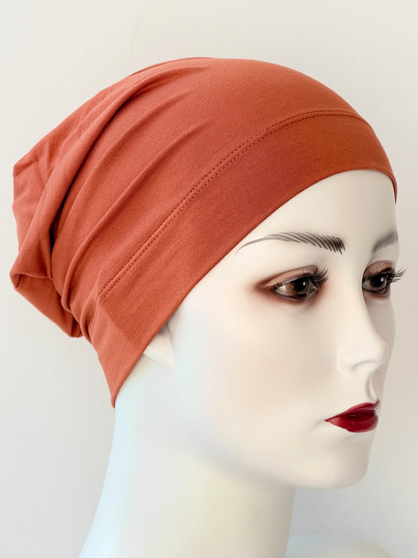 Beanie für Chemo & Alopezie - Warme Farben