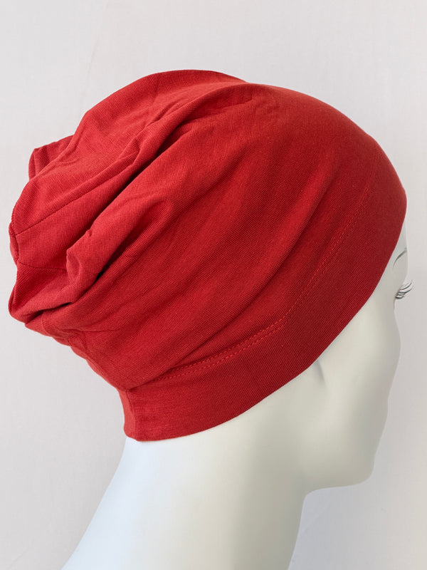 Beanie für Chemo & Alopezie - Warme Farben