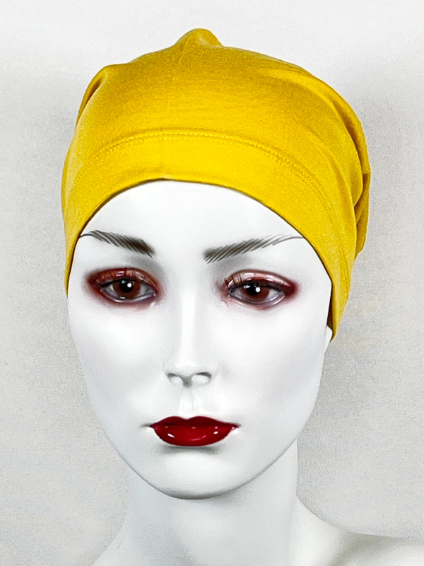 Beanie / kühle Farben