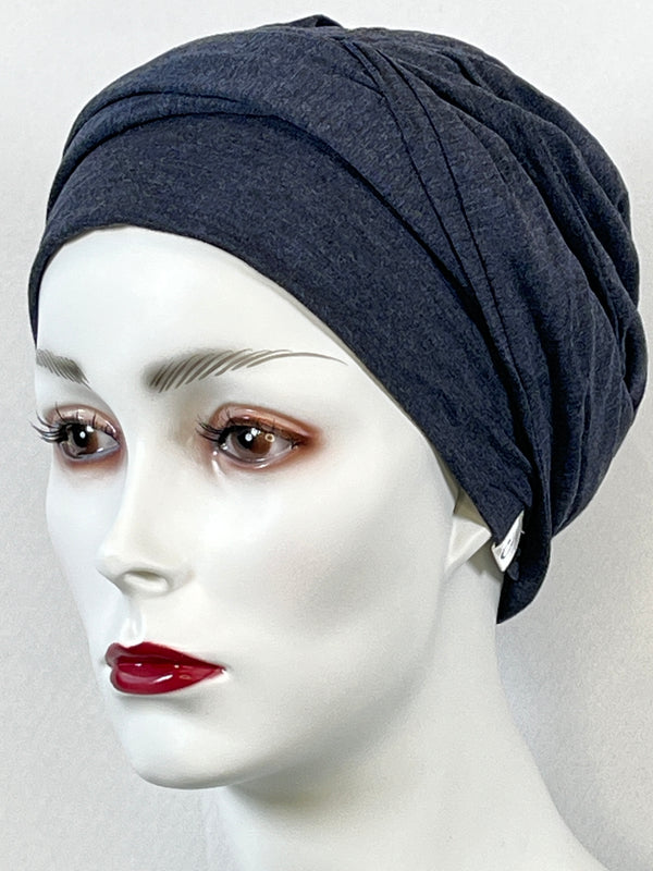 Mützen für Chemo & Alopezie - Uni mit Stirnband