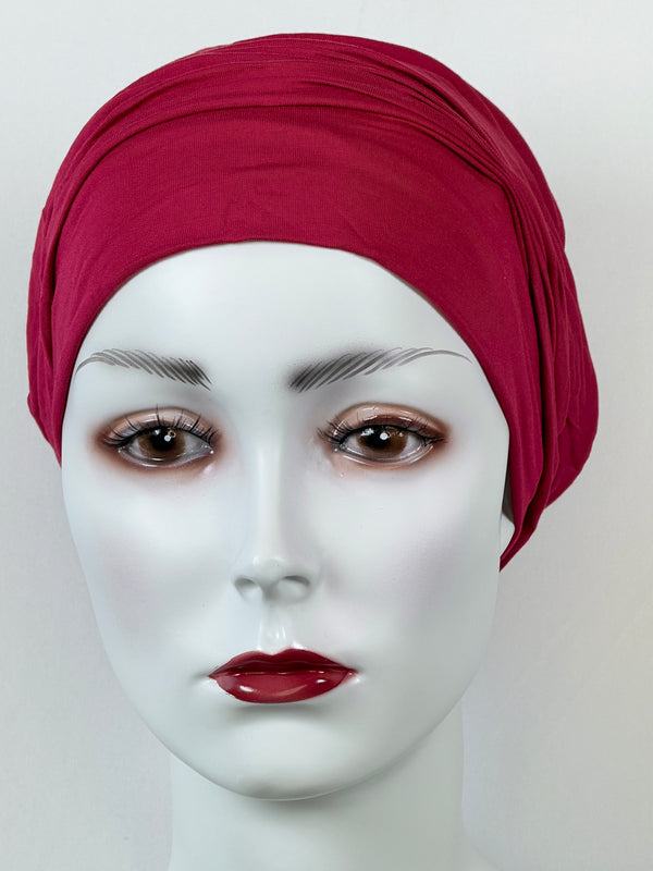 Mützen für Chemo & Alopezie - Uni mit Schmucknaht