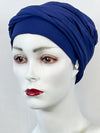 Mützen für Chemo & Alopezie - Uni mit Stirnband