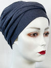Mützen für Chemo & Alopezie - Uni mit Stirnband