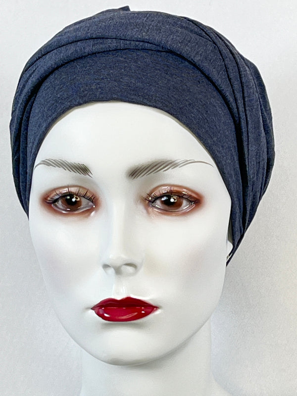 Mützen für Chemo & Alopezie - Uni mit Stirnband