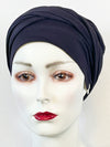 Mützen für Chemo & Alopezie - Uni mit Stirnband