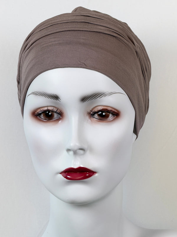 Mützen für Chemo & Alopezie - Uni mit Schmucknaht
