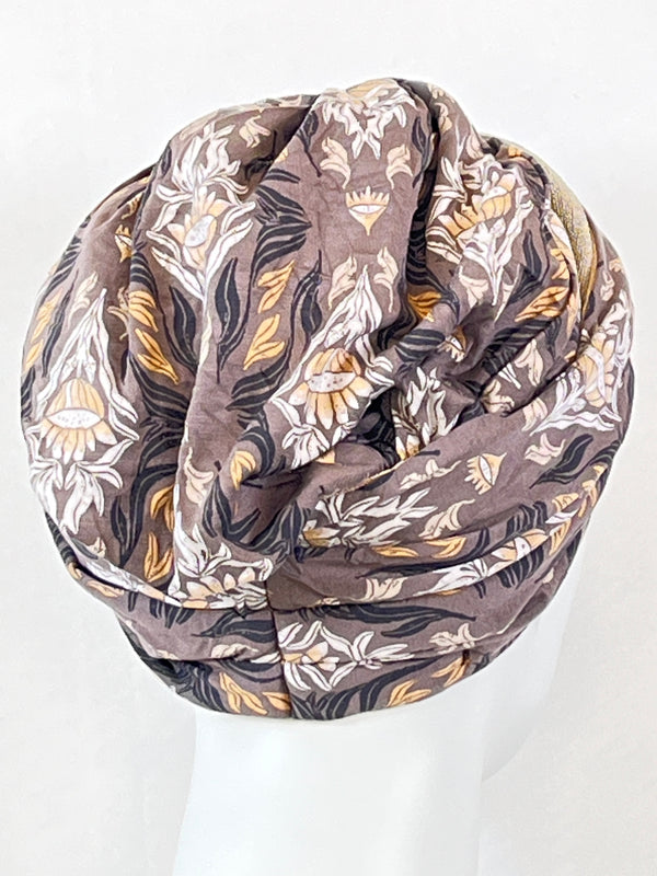 Chemo-Mützen & angenähtem Stirnband