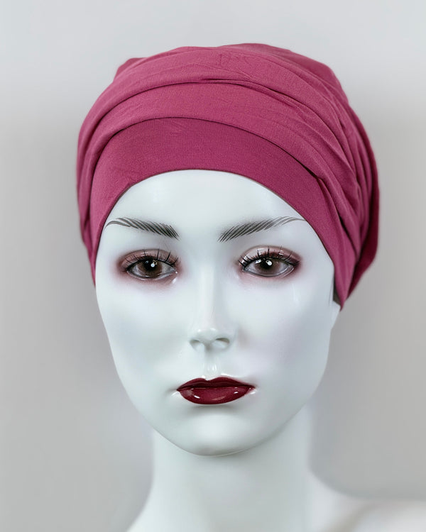 Mützen für Chemo & Alopezie - Uni mit Stirnband