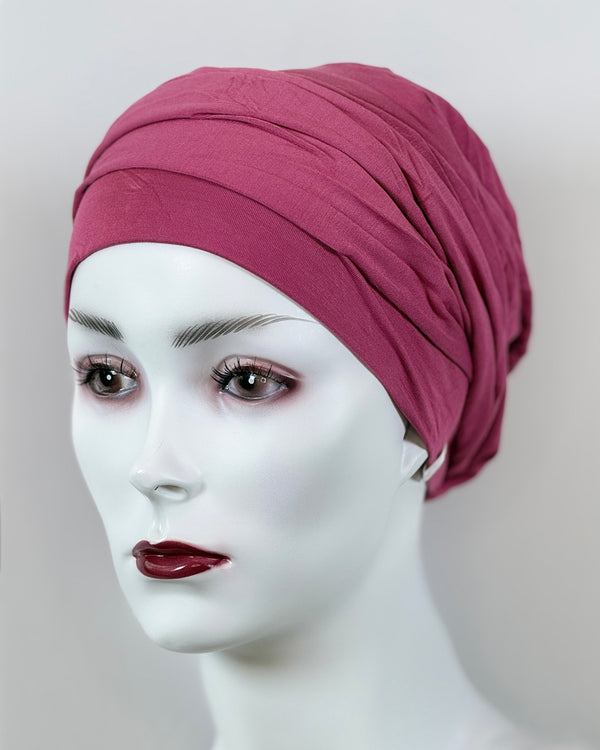 Mützen für Chemo & Alopezie - Uni mit Stirnband