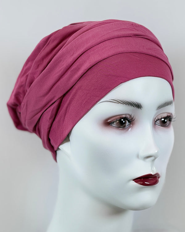 Mützen für Chemo & Alopezie - Uni mit Stirnband