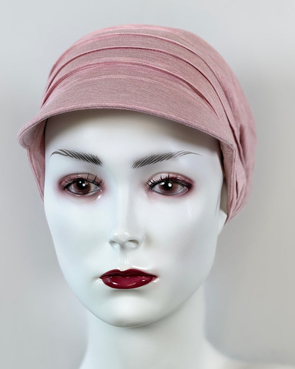Schildmützen für Chemo & Alopezie mit Biesen