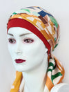 Kopftücher für Chemo & Alopezie - Warme Farben im Set