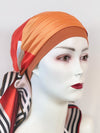 Kopftücher für Chemo & Alopezie - Warme Farben im Set
