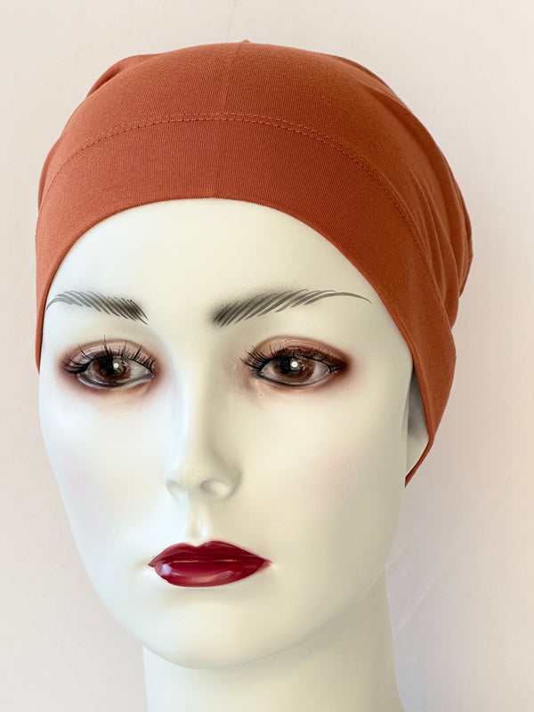 Beanie für Chemo & Alopezie - Warme Farben
