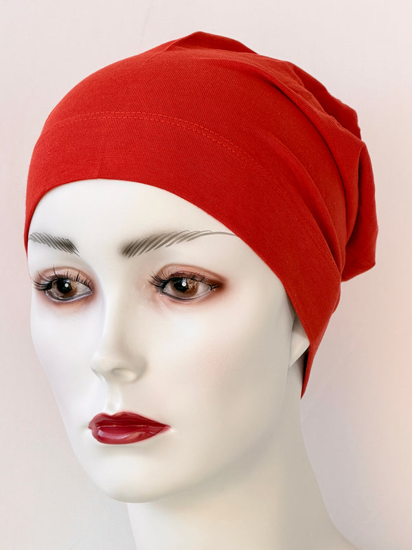 Beanie für Chemo & Alopezie - Warme Farben