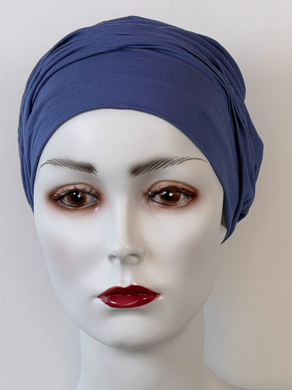 Mützen für Chemo & Alopezie - Uni mit Schmucknaht