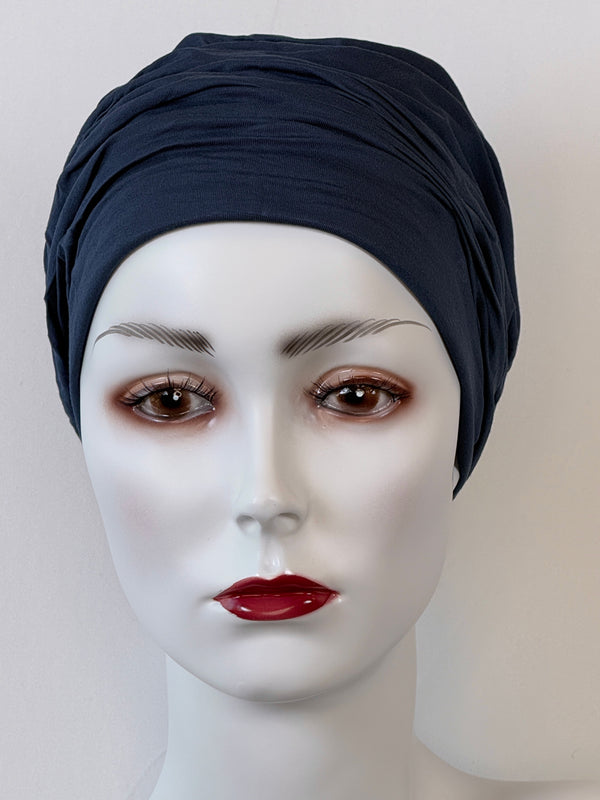 Mützen für Chemo & Alopezie - Uni mit Schmucknaht