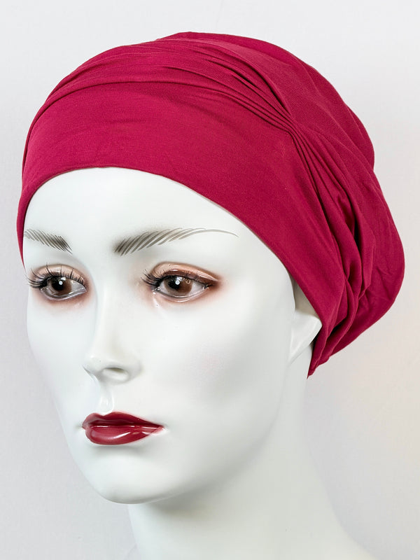 Mützen für Chemo & Alopezie - Uni mit Schmucknaht